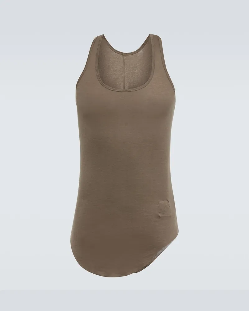 Rick Owens Top aus Baumwolle Beige
