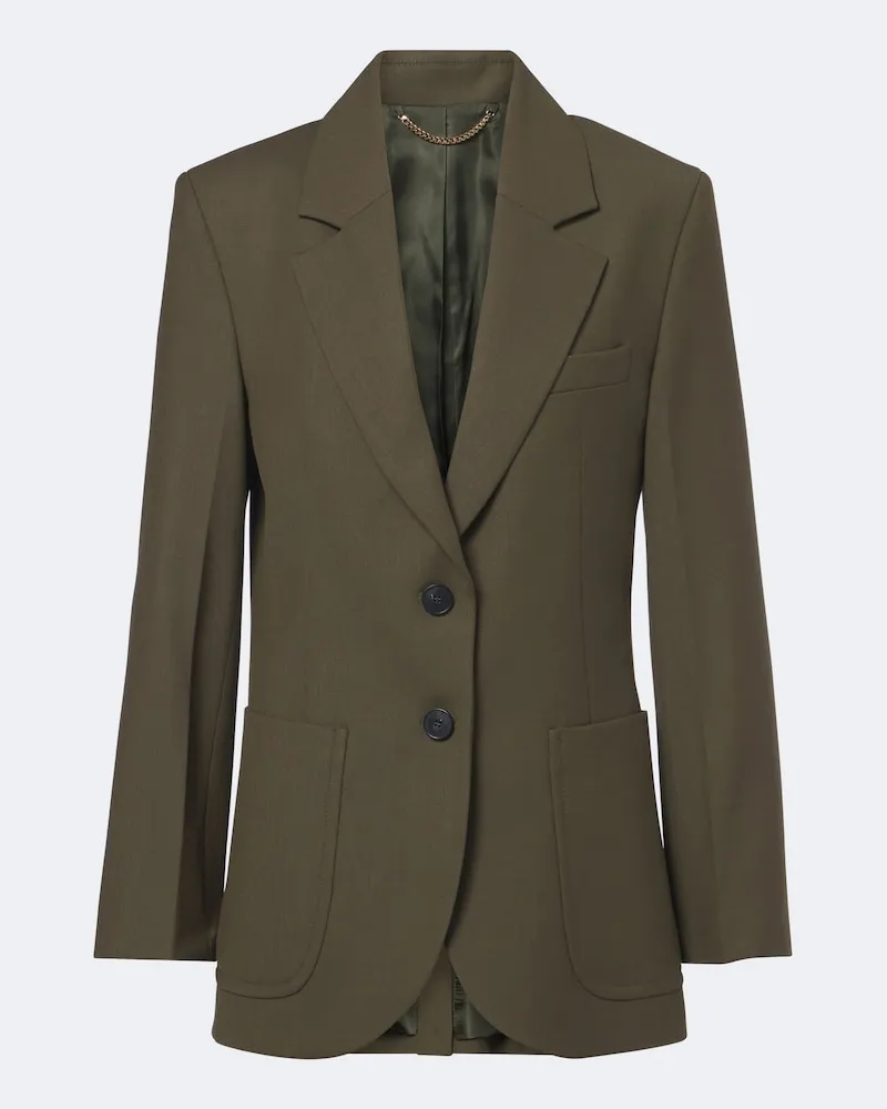 Victoria Beckham Blazer Katherine Grün