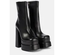 Plateaustiefel Intrico aus Leder