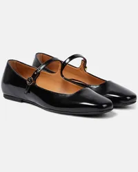 TOD'S Mary-Jane-Ballerinas aus Leder Schwarz