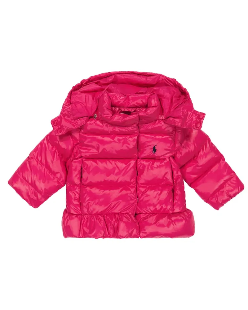 Ralph Lauren Baby Daunenjacke Rosa