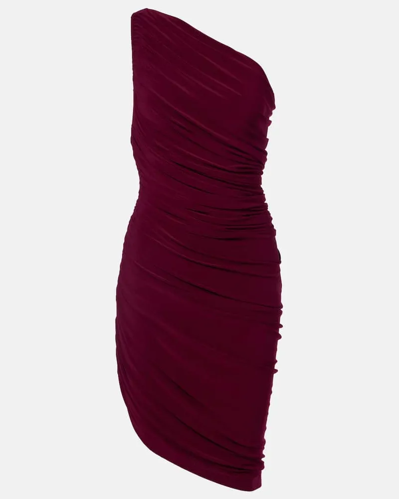 Norma Kamali Minikleid Diana Violett