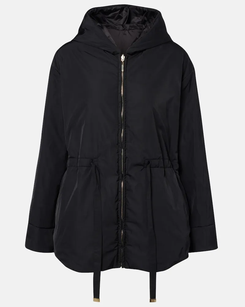 Max Mara The Cube Wattierte Jacke Schwarz