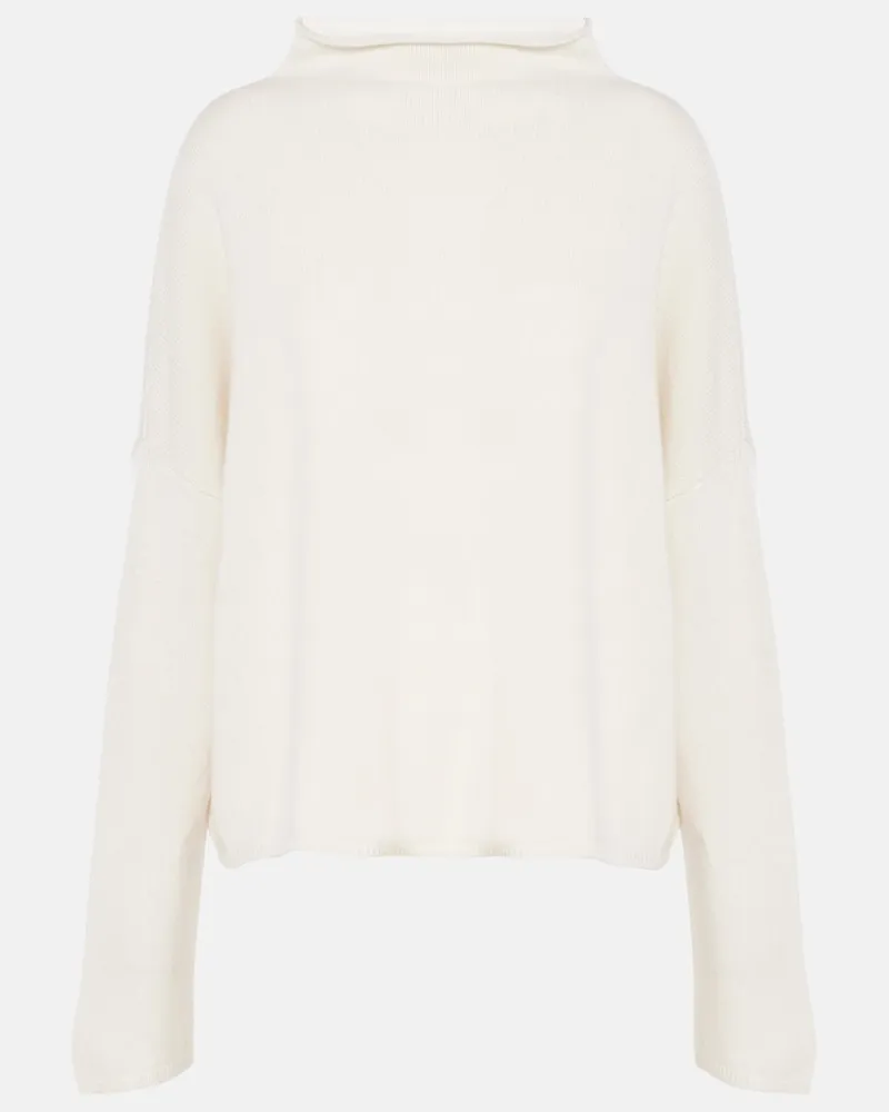 Lisa Yang Pullover Sandy aus Kaschmir Weiß