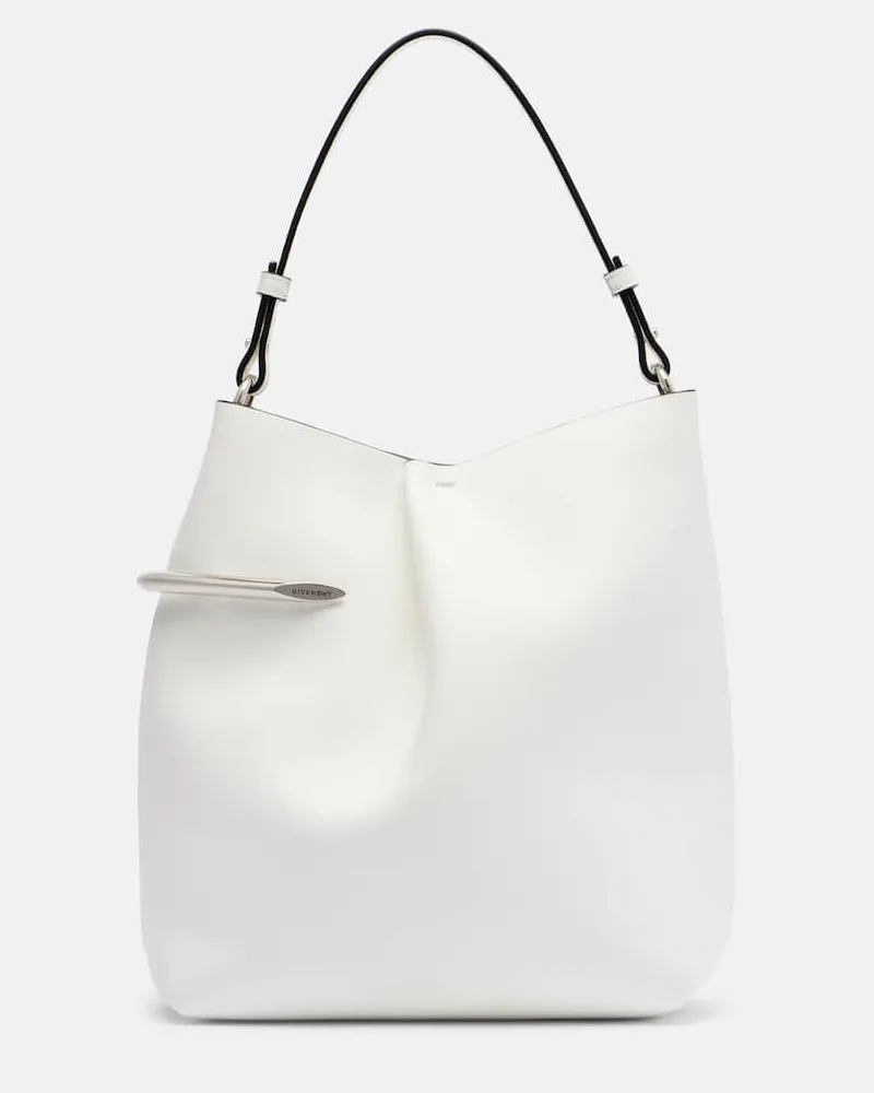 Givenchy Tote Bag Pinch Me aus Leder Weiß