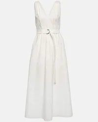 Brunello Cucinelli Maxikleid Weiss