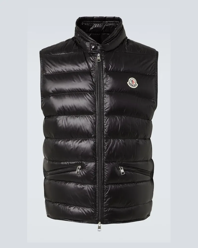 Moncler Daunenweste Gui Schwarz