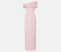 Robe Sofia aus Crêpe