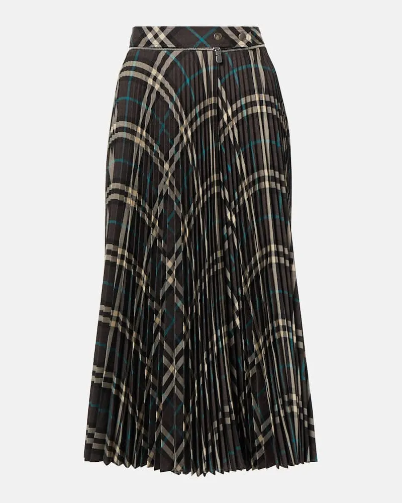 Burberry Midirock Grün