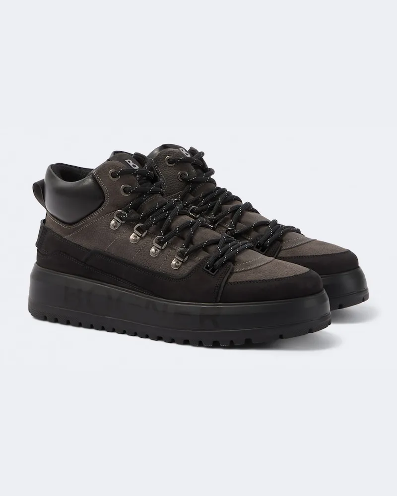 Bogner Schnürstiefel Antwerp aus Leder Schwarz