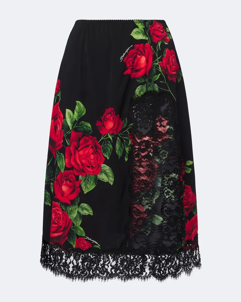 Dolce & Gabbana Midirock Schwarz
