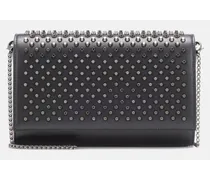 Verzierte Clutch Paloma aus Leder