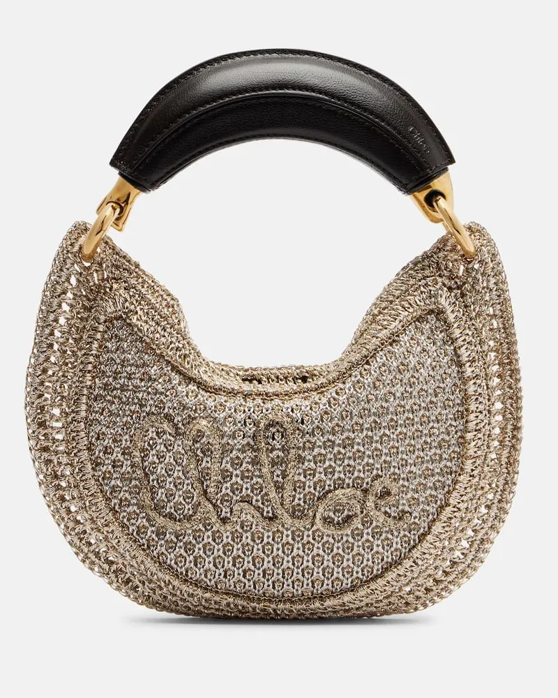 Chloé Chloé Tote Bag Summer Banana Silber
