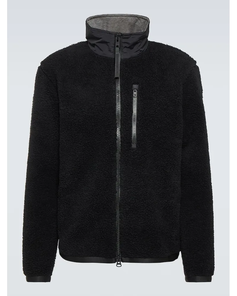 Canada Goose Jacke Kelowna aus Fleece Schwarz
