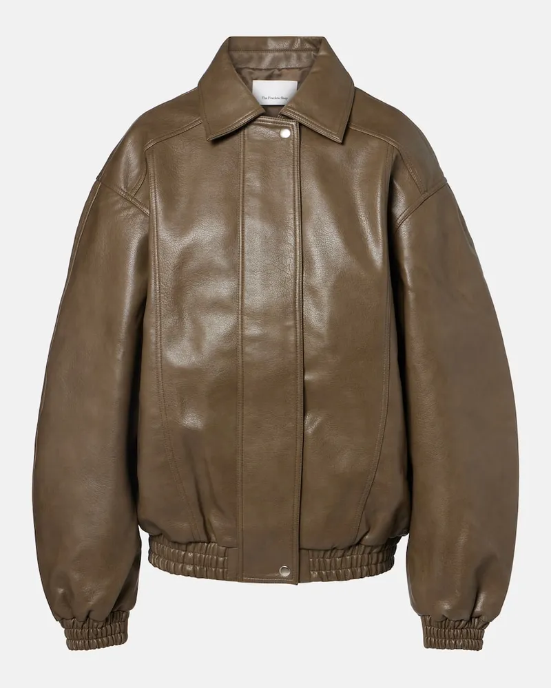 FRANKIE Shop Oversize-Jacke Prescott Grün