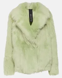 BLANCHA Jacke aus Shearling Gruen