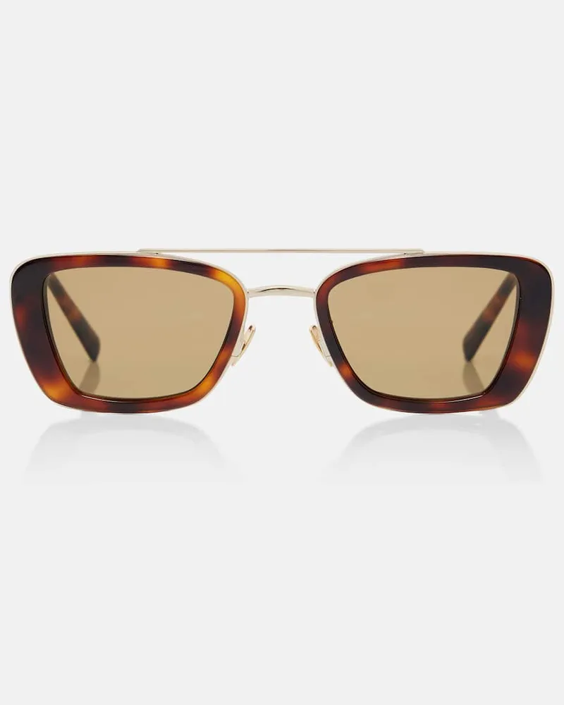 Saint Laurent Eckige Sonnenbrille SL 825 Braun