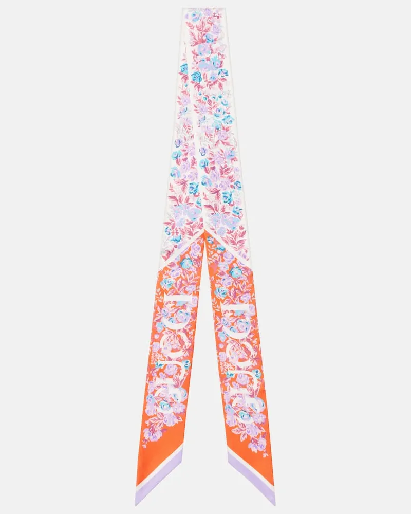 Gucci Tuch aus Seiden-Twill Multicolor