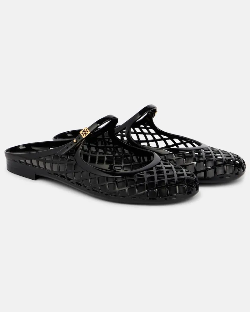 Tory Burch Slippers Mellow Mary Jane Schwarz