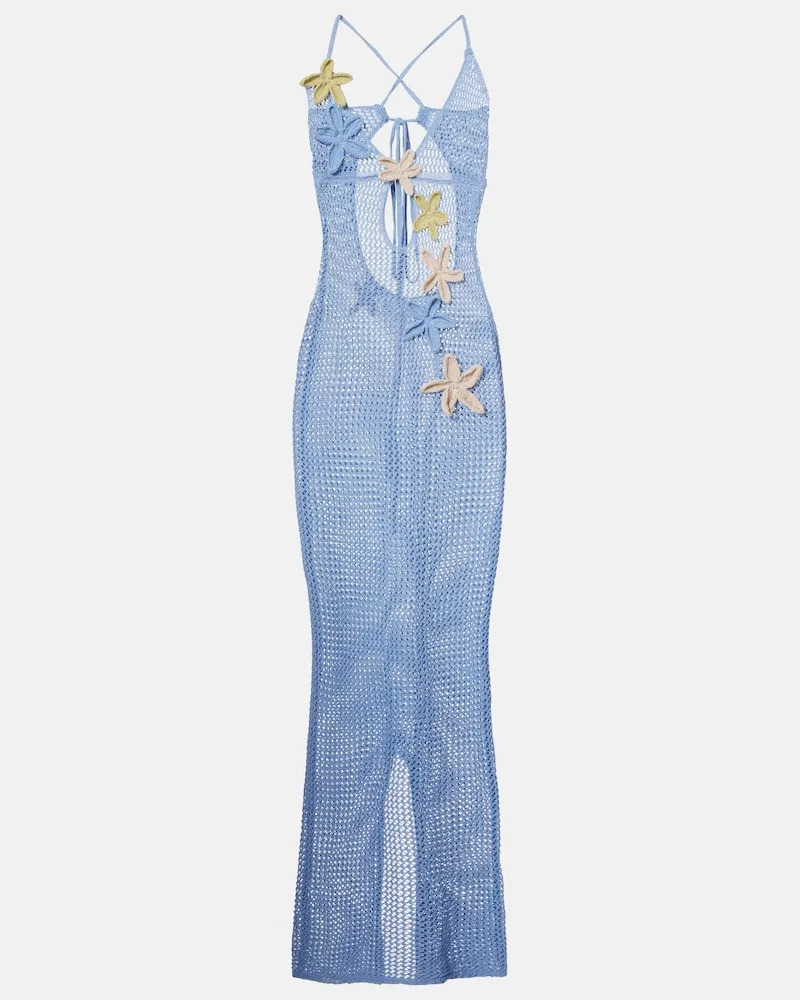 BANANHOT Maxikleid Hilsa Blau