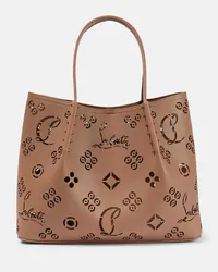 Christian Louboutin Tote Cabarock aus Leder Braun