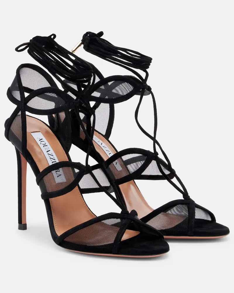 Aquazzura Sandalen Fatal Attraction 105 Schwarz