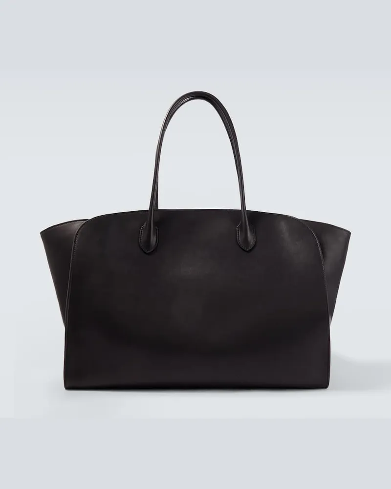 The Row Tote Bag Marlo 17 aus Leder Schwarz