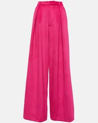 Giuseppe di Morabito High-Rise-Hose aus Crepe Pink