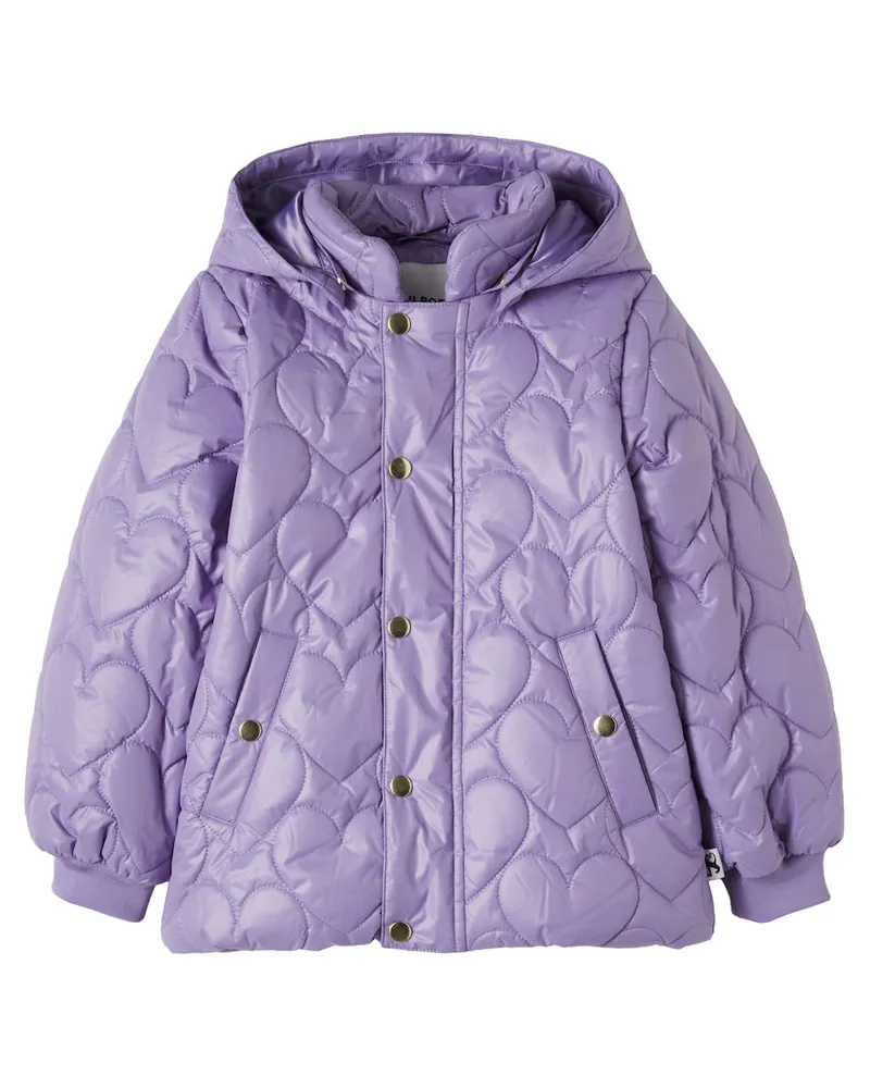 Mini Rodini Wattierte Jacke Violett