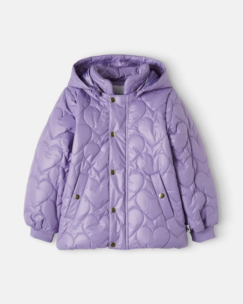 Mini Rodini Wattierte Jacke Violett