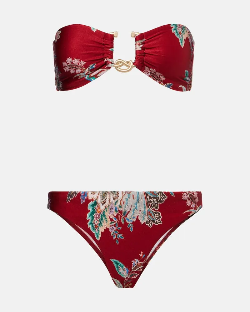 Zimmermann Bikini Rhiannon Rot