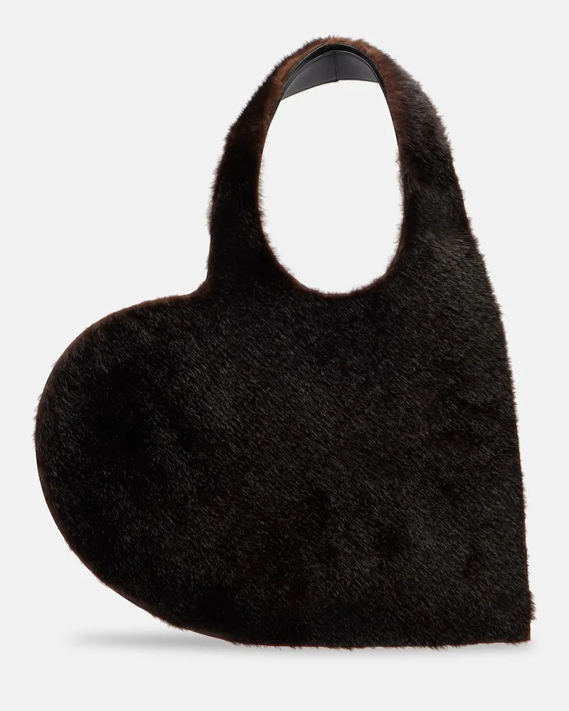 COPERNI Tote Bag Heart Large Braun