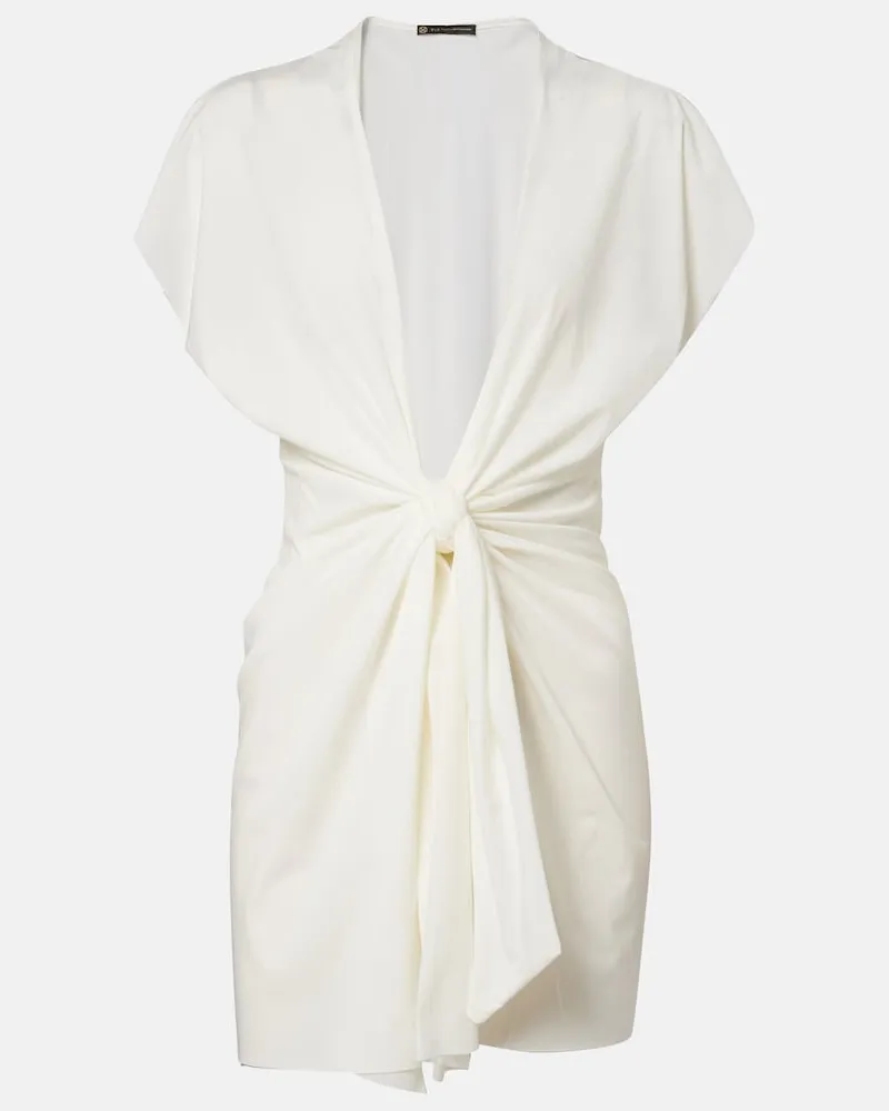 ViX Bedrucktes Kleid Sasha Weiß