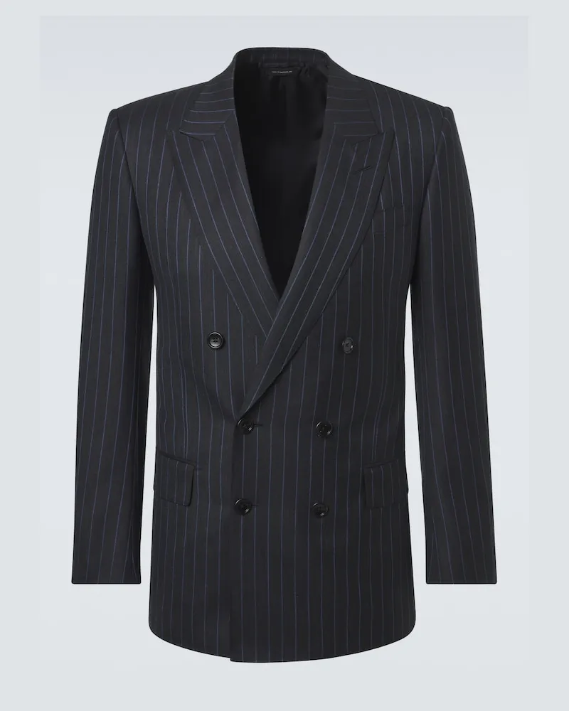 Tom Ford Blazer aus Wolle Grau