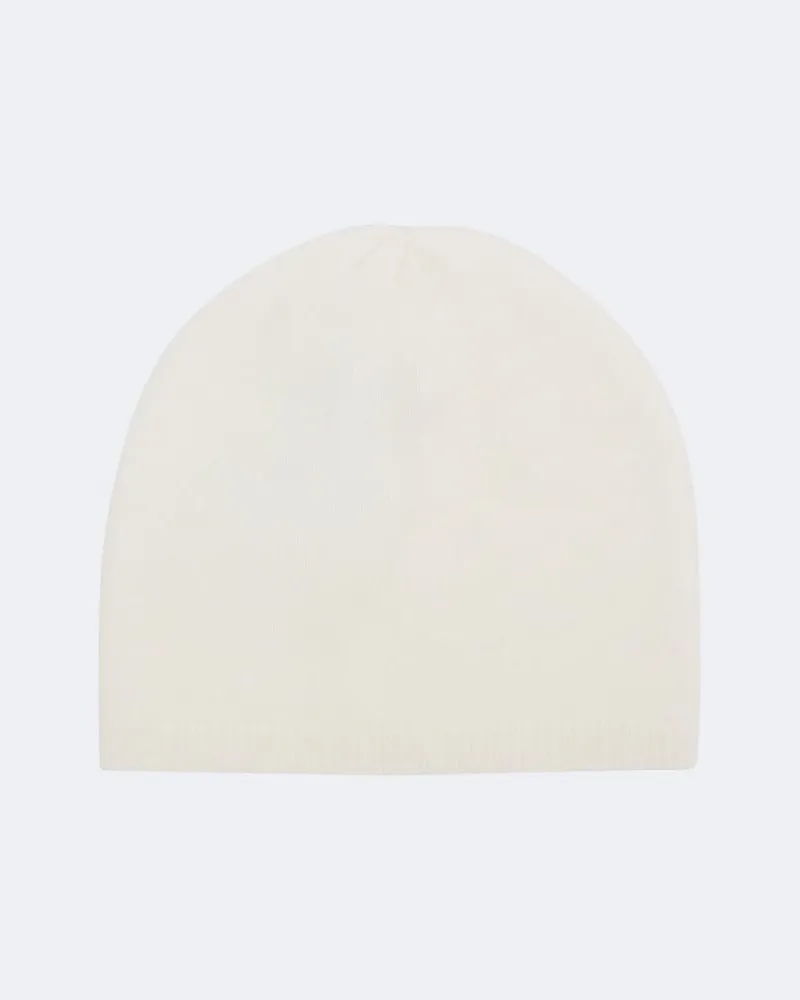 Lisa Yang Gebürstete Beanie aus Kaschmir Weiß