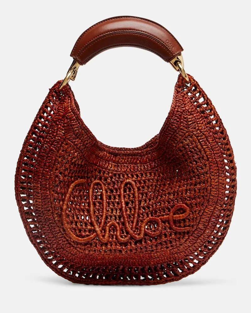 Chloé Chloé X Made For A Woman Schultertasche Summer Banana Small Braun