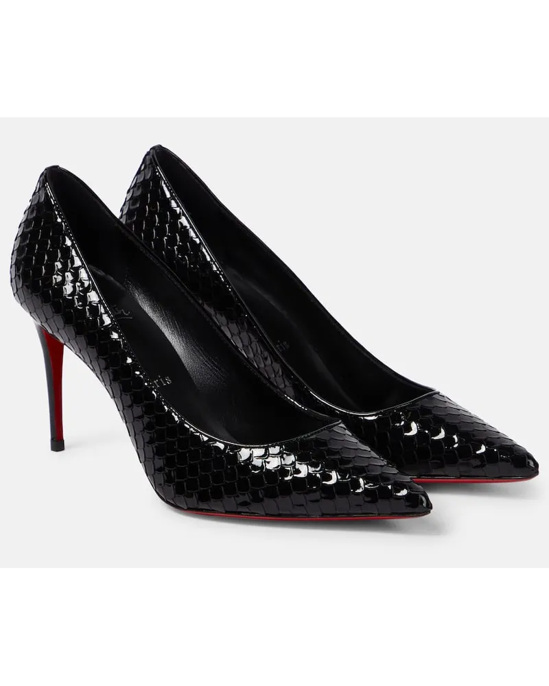 Christian Louboutin Pumps Kate 85 aus Leder Schwarz