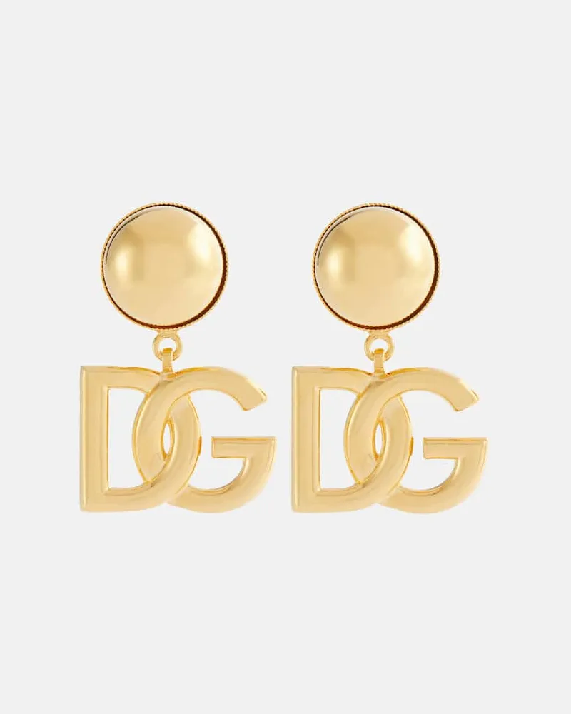 Dolce & Gabbana Clip-Ohrringe DG Gold