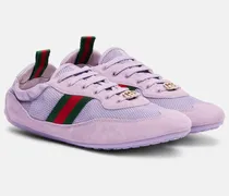 Sneakers Gucci Shift mit Veloursleder