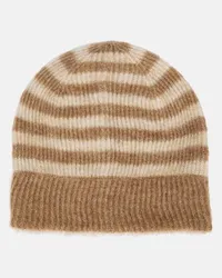 Brunello Cucinelli Beanie aus einem Mohairgemisch Beige