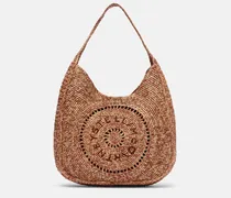 Messenger Bag aus Raffiabast