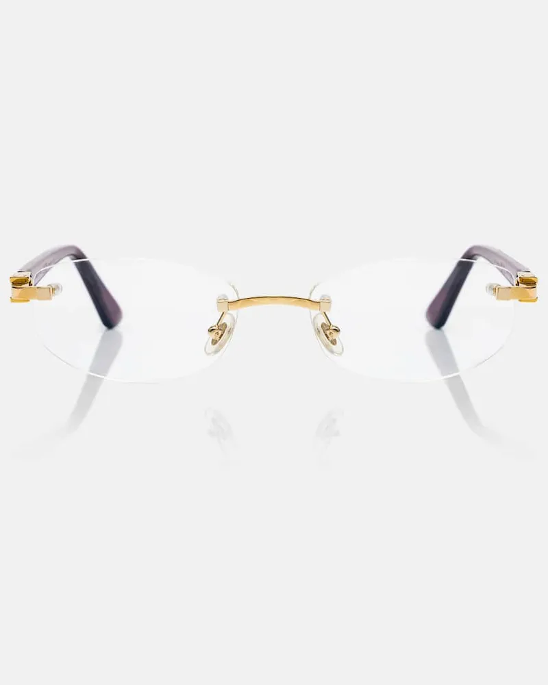 Cartier Ovale Brille Signature C Transparent