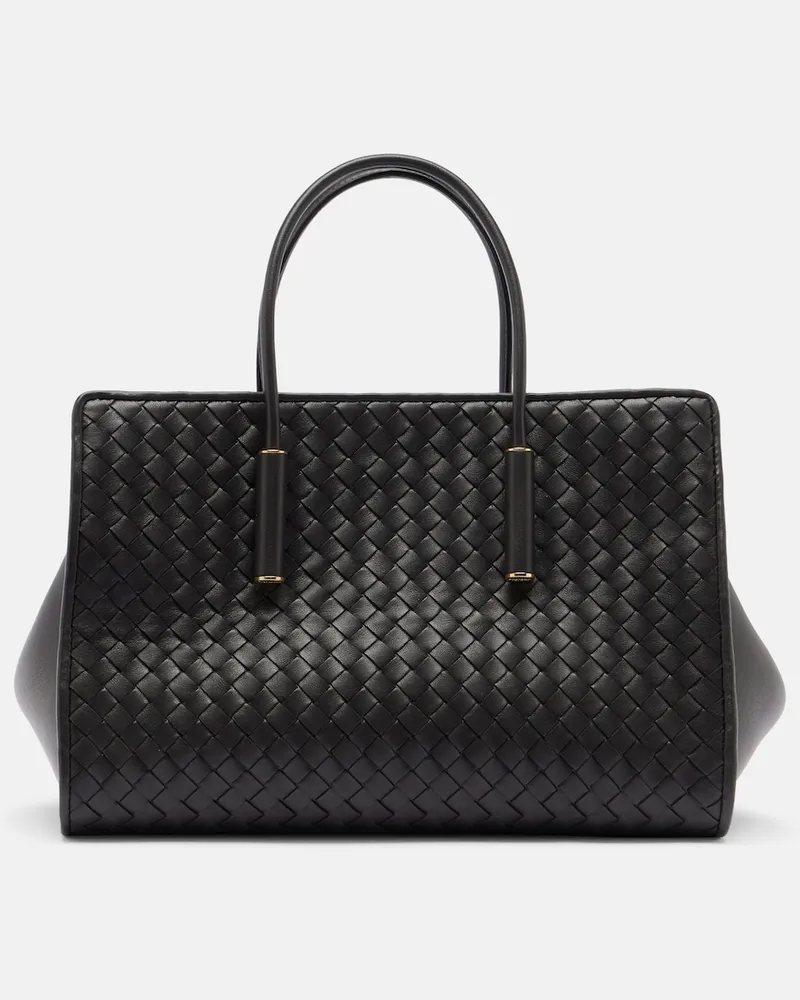 Bottega Veneta Tote Bag Barbara Small aus Leder Braun