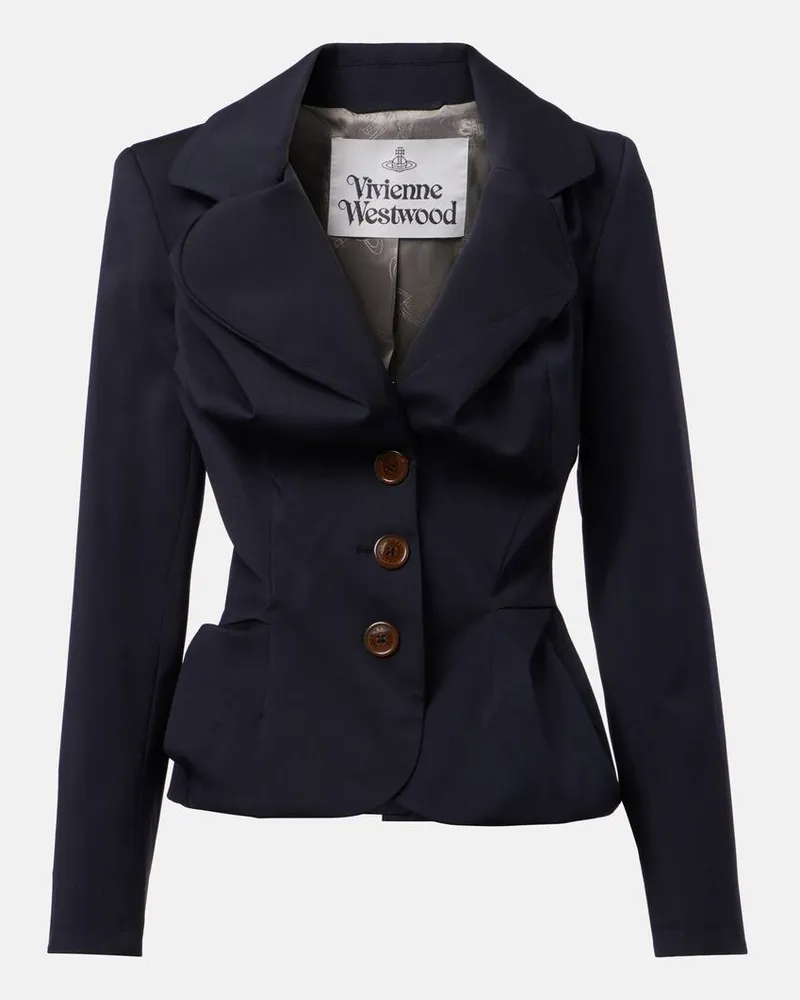 Vivienne Westwood Jacke aus Schurwolle Blau