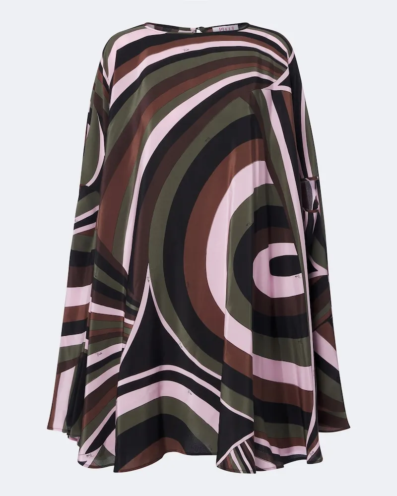Emilio Pucci Kaftan Iride aus Seide Multicolor