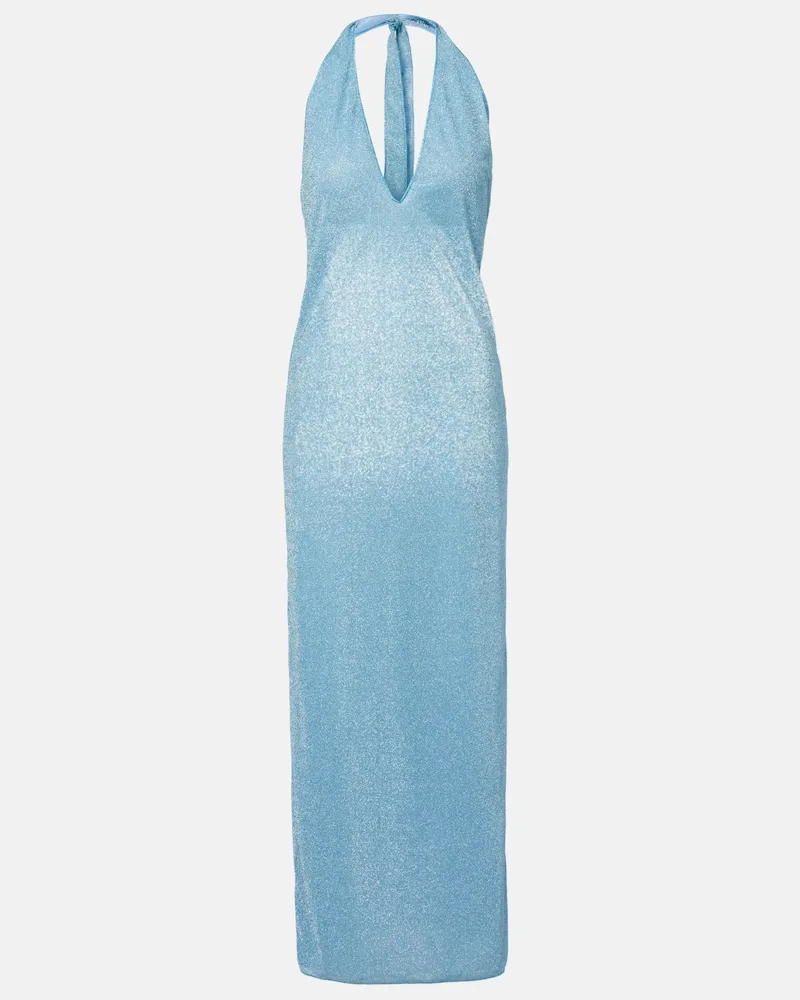 Oséree Oséree Maxikleid Lumière Blau