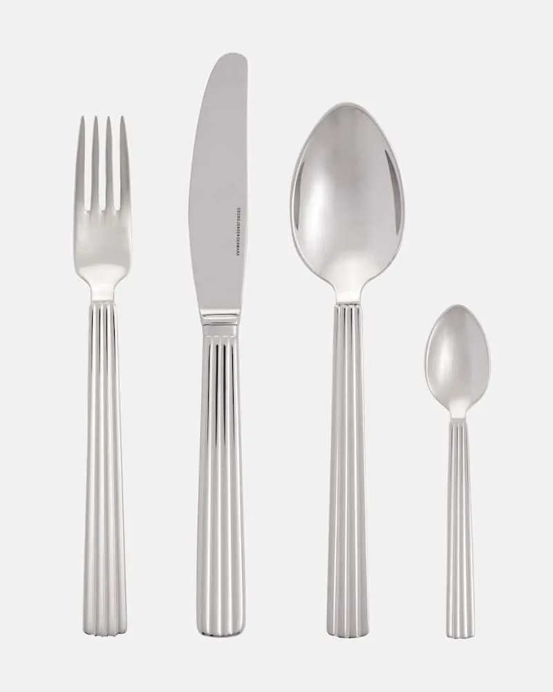 Georg Jensen Besteckset Bernadotte by Sigvard Bernadotte, 16-teilig Silber
