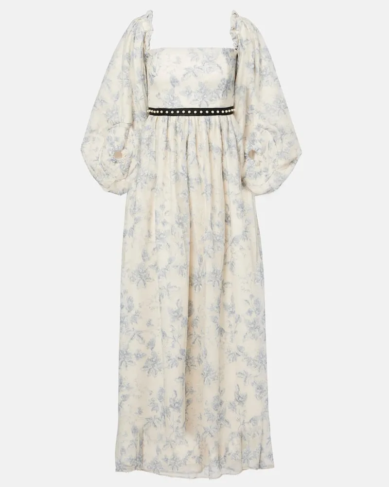 AGUA BENDITA Maxikleid Alheli Blau