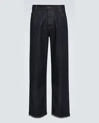 The Row Mid-Rise Straight Jeans Ross Blau