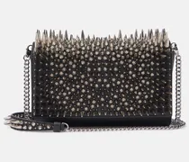 Verzierte Clutch Paloma aus Leder